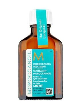 Moroccanoil Light Treatment Hair Oil - Turquoise Label, Amber Bottle